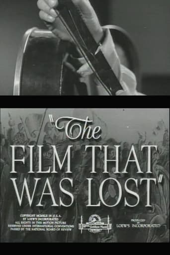 Poster of The Film That Was Lost