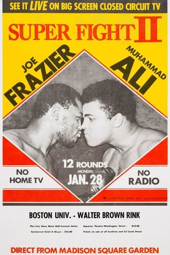 Poster of Muhammad Ali vs. Joe Frazier II