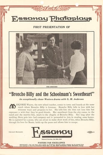Poster of Broncho Billy and the Schoolmam's Sweetheart
