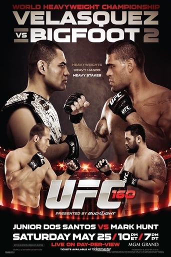 Poster of UFC 160: Velasquez vs Bigfoot 2