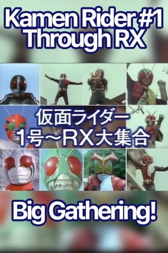 Poster of Kamen Rider 1 through RX: Big Gathering