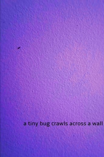Poster of a tiny bug crawls across a wall