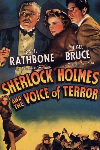 Poster of Sherlock Holmes and the Voice of Terror