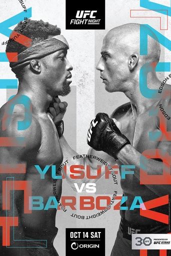 Poster of UFC Fight Night 230: Yusuff vs. Barboza