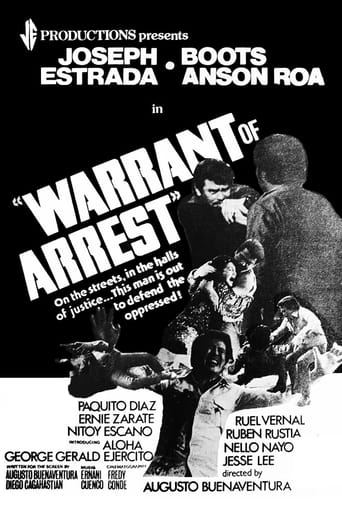 Poster of Warrant of Arrest