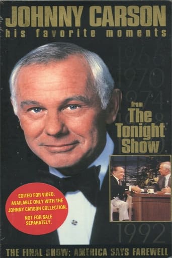Poster of Johnny Carson - His Favorite Moments from 'The Tonight Show' - The Final Show: America Says Farewell