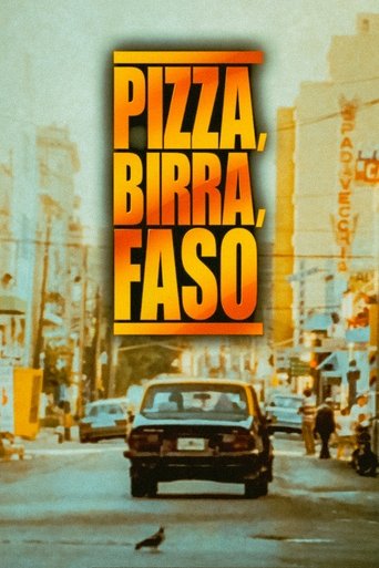 Poster of Pizza, Beer, and Cigarettes