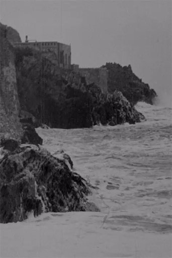 Poster of Sea Breaking against Some Rocks