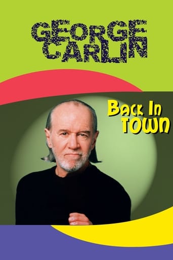 Poster of George Carlin: Back in Town
