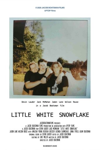 Little White Snowflake Poster of Little White Snowflake