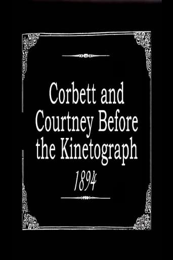 Poster of Corbett and Courtney Before the Kinetograph