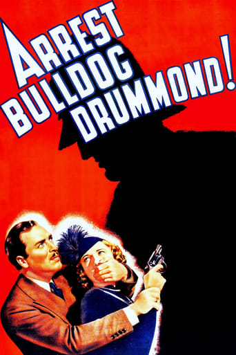 Poster of Arrest Bulldog Drummond