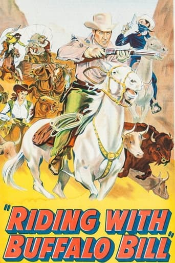 Poster of Riding with Buffalo Bill