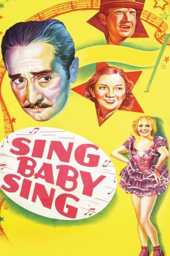 Poster of Sing, Baby, Sing
