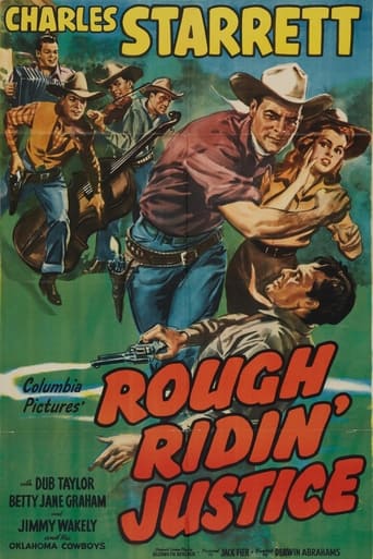 Poster of Rough Ridin' Justice
