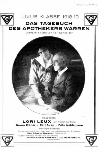 Poster of Das Tagebuch des Apothekers Warren