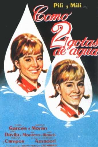 Poster of Como dos gotas de agua
