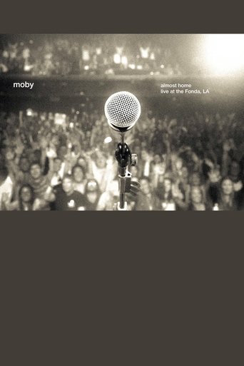 Poster of Moby: Almost Home - Live at the Fonda, LA
