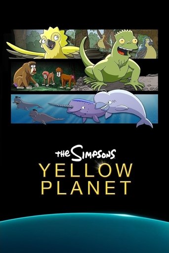 Poster of The Simpsons: Yellow Planet