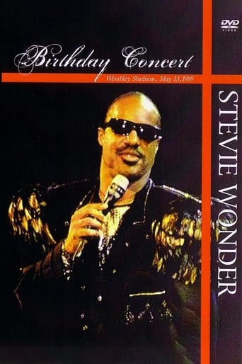 Poster of Stevie Wonder - Live at Wembley Stadium - London England 1989