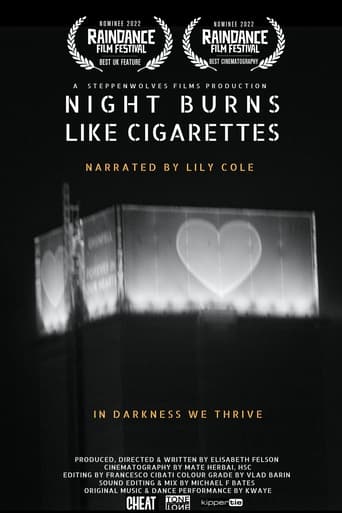 Poster of Night Burns Like Cigarettes