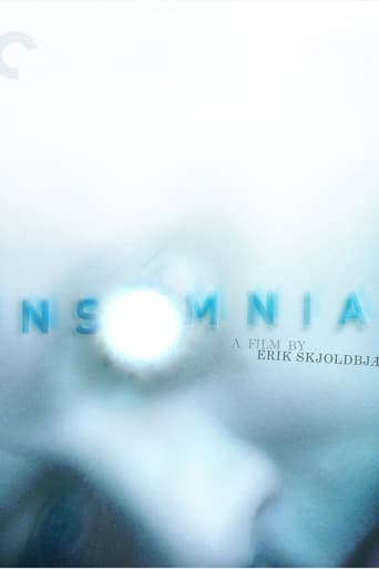 Poster of Erik Skjoldbjærg and Stellan Skarsgard on 'Insomnia'