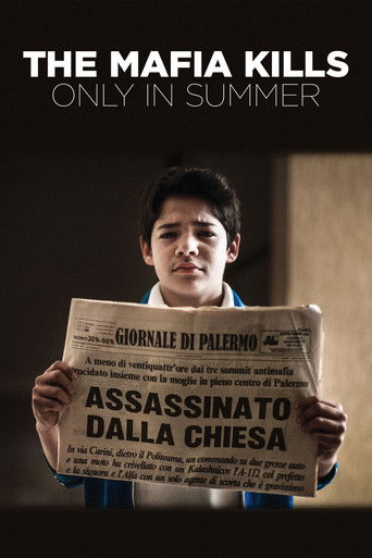 Poster of The Mafia Kills Only in Summer