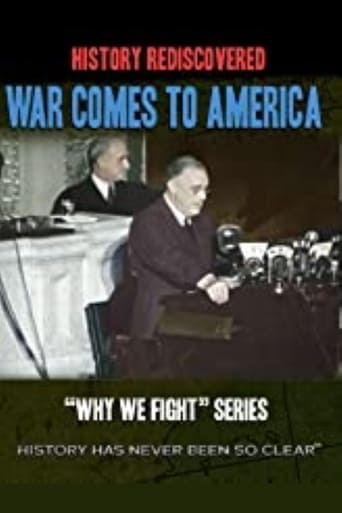 Poster of War Comes to America