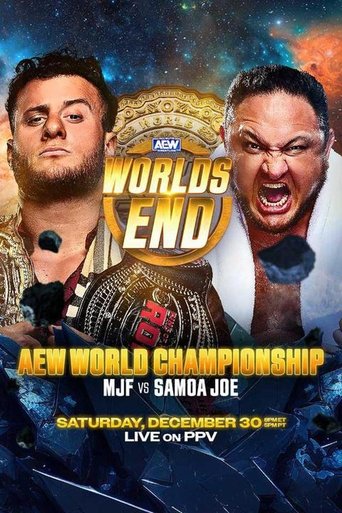 AEW Worlds End Poster of AEW Worlds End