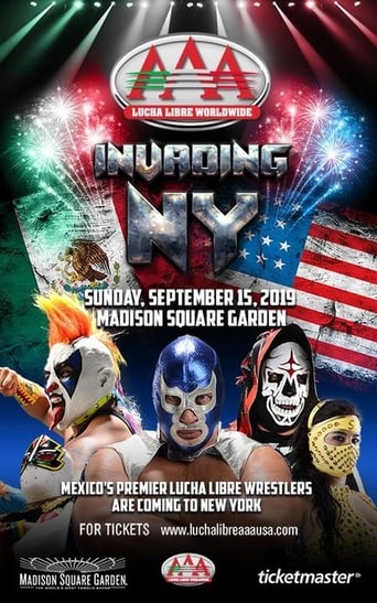 Poster of Lucha Libre AAA Invading New York