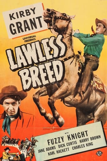 Poster of Lawless Breed