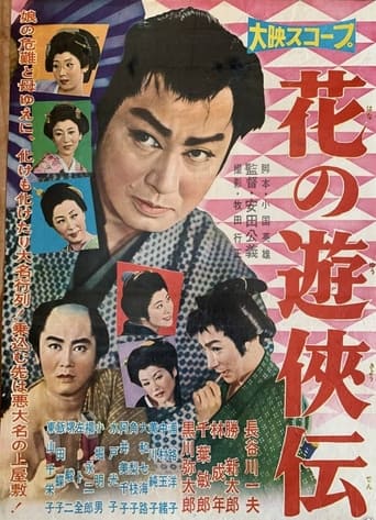 Poster of 花の遊侠伝
