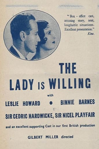 Poster of The Lady Is Willing