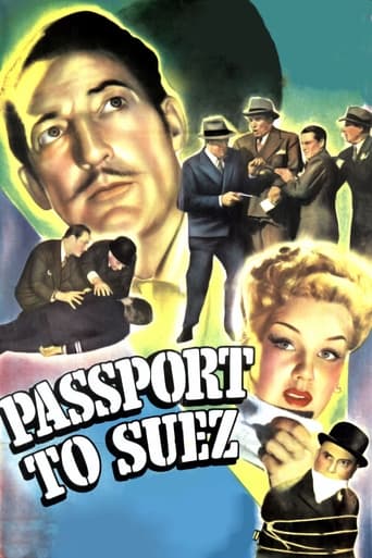 Poster of Passport to Suez