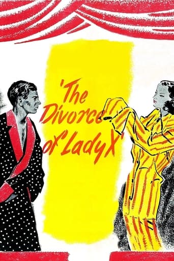 Poster of The Divorce of Lady X