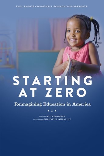 Poster of Starting at Zero: Reimagining Education in America