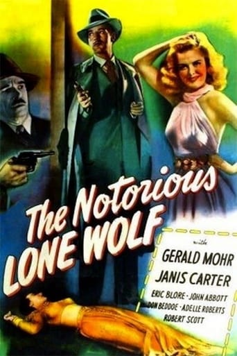 Poster of The Notorious Lone Wolf