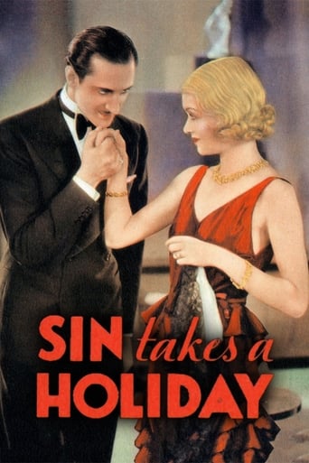Poster of Sin Takes a Holiday
