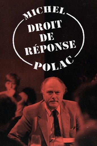 Poster of Droit de Réponse