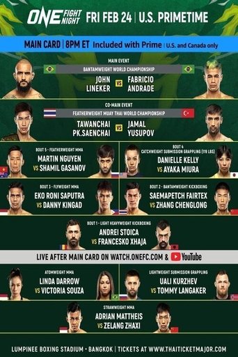 Poster of ONE Fight Night 7: Lineker vs. Andrade II