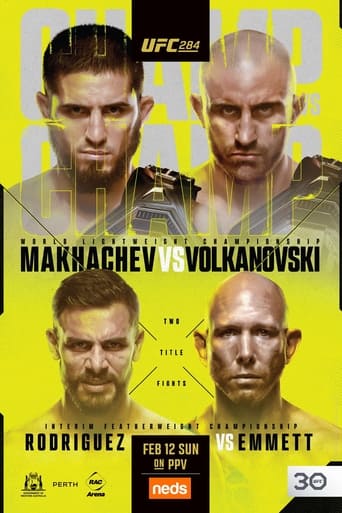 Poster of UFC 284: Makhachev vs. Volkanovski
