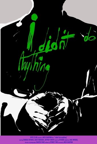 Poster of i didn't do anything