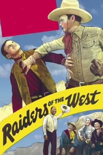 Poster of Raiders of the West