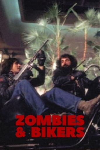 Poster of Zombies and Bikers