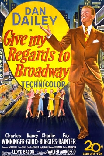 Poster of Give My Regards to Broadway