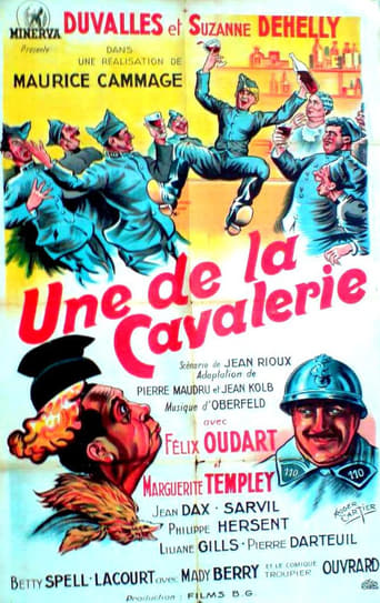 Poster of Une de la cavalerie