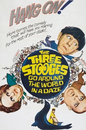 Poster of The Three Stooges Go Around the World in a Daze