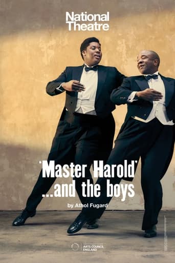 Poster of National Theatre: 'Master Harold’… and the boys