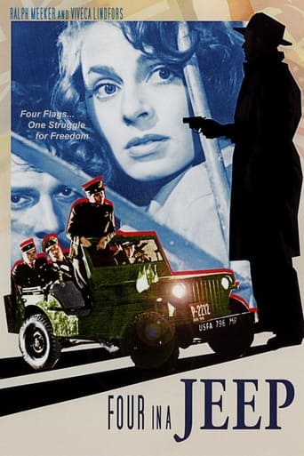 Poster of Four in a Jeep