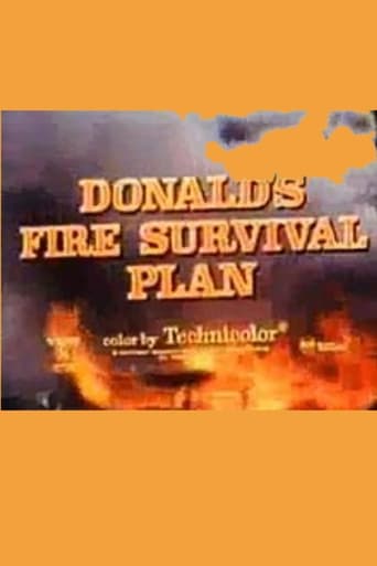 Poster of Donald's Fire Survival Plan